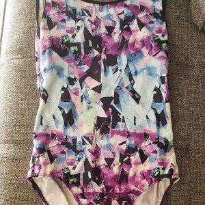 crystal gymnastics leotard